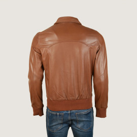 Men's Bomber Leather Jacket