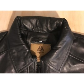 New Royal Men Club Biker Real Genuine Leather Jacket 