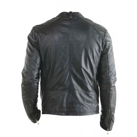 Hollywood Stylish Design- New Biker Real Leather Jacket 